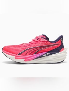 Puma FIRE! NIB! x HIROX Deviate Nitro 4 in Pure Pink Puma White. Sz 6. R2S!!